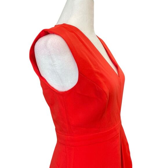 BCBGMaxAzria Sleeveless Red Mini Dress Womens Size 4 NWT - Picture 8 of 13